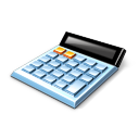 Calculator Hot Icon 128x128 png